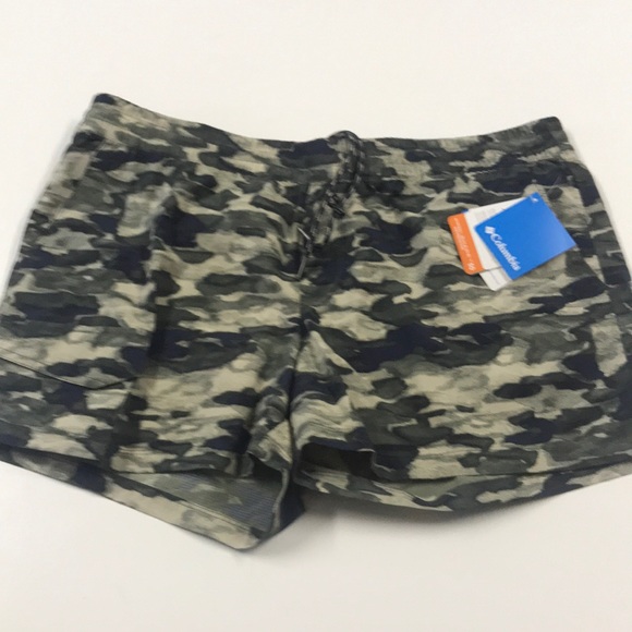 Short Randonnée Columbia Femme - Kaki, Coton/nylon, Taille M - Occasion